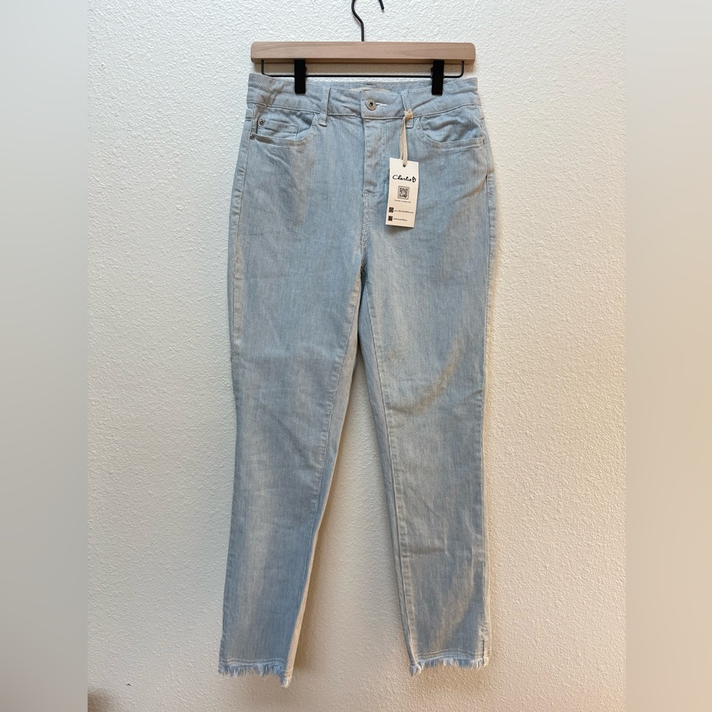 NWT Charlie B striped jeans